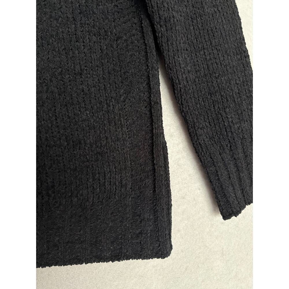 Tommy Bahama Malibu Chenille Sweater in Black Women's Small NEW - Picture 5 of 10